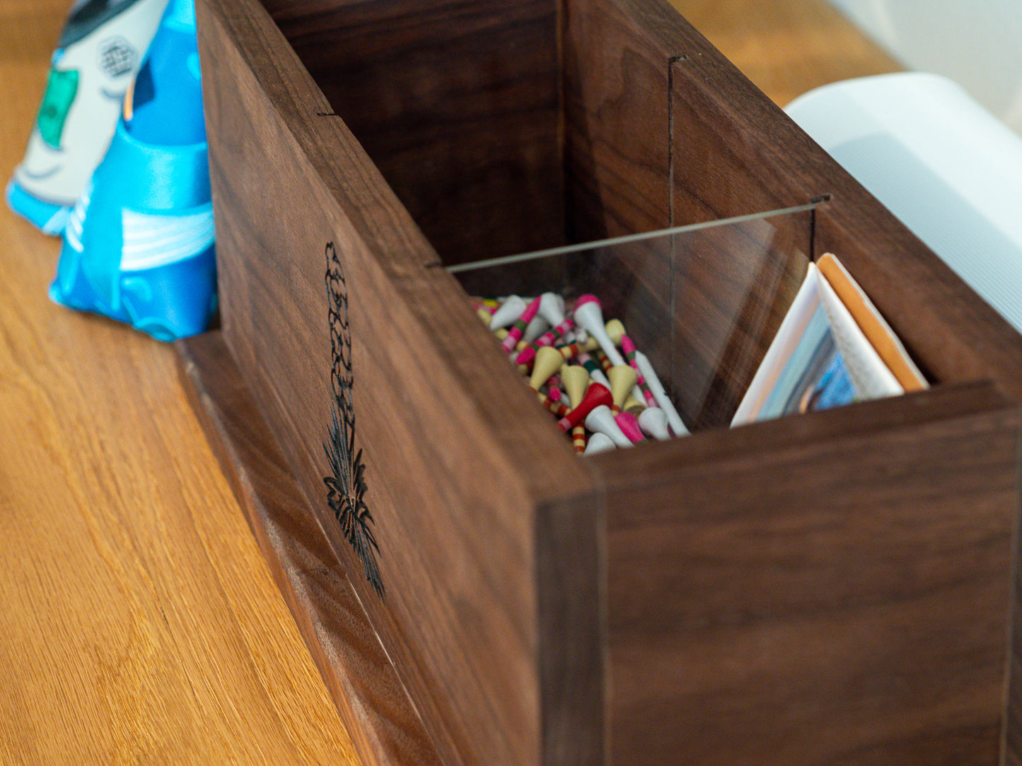 Custom Golf Desk Catch All