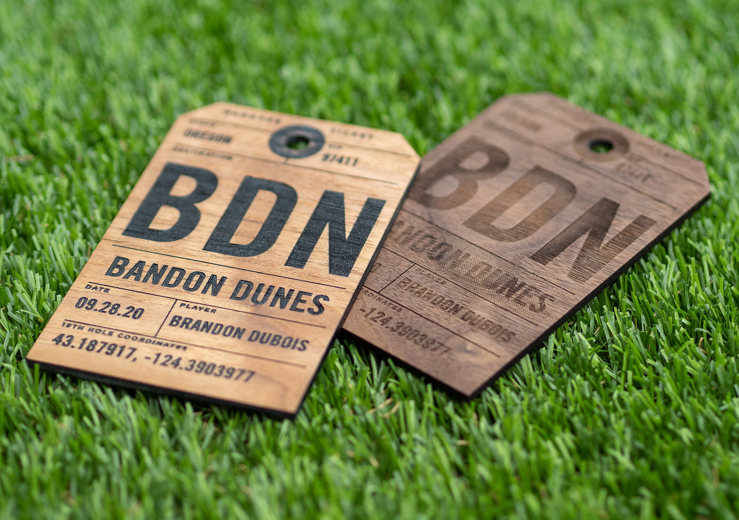 Golf Trip Destination Bag Tag