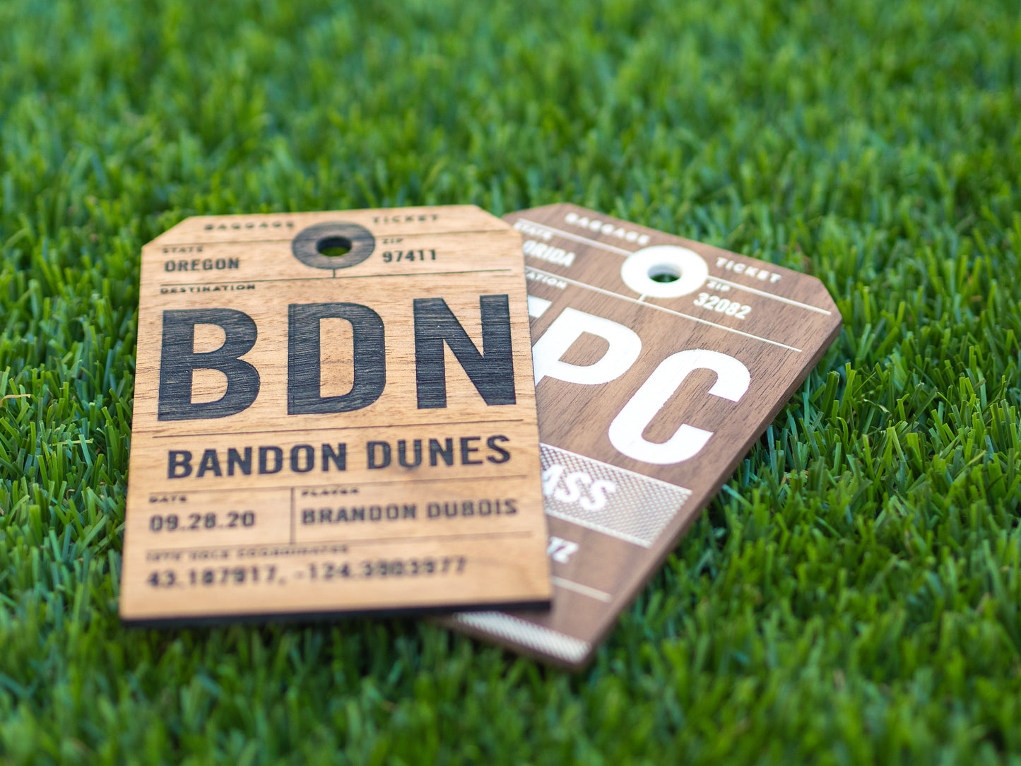 Golf Trip Destination Bag Tag