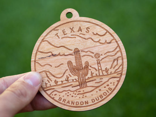 Golf State Bag Tag