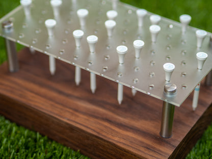 Golf Tee Display - Walnut